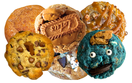 6 PACK COOKIES-Choose Your Flavors