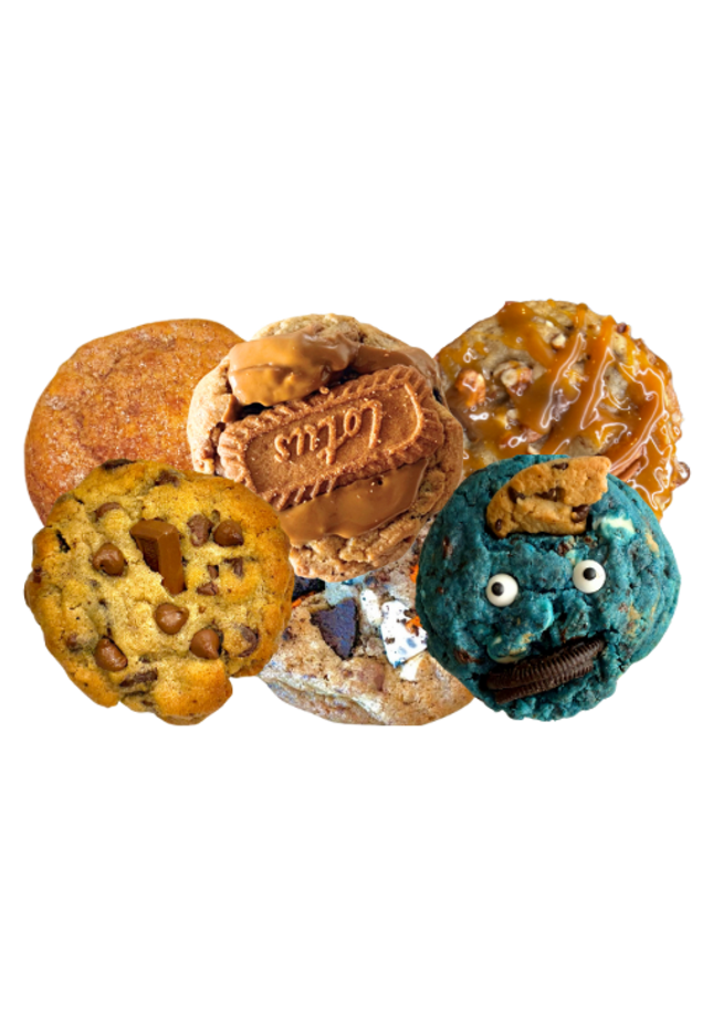 6 PACK COOKIES-Choose Your Flavors