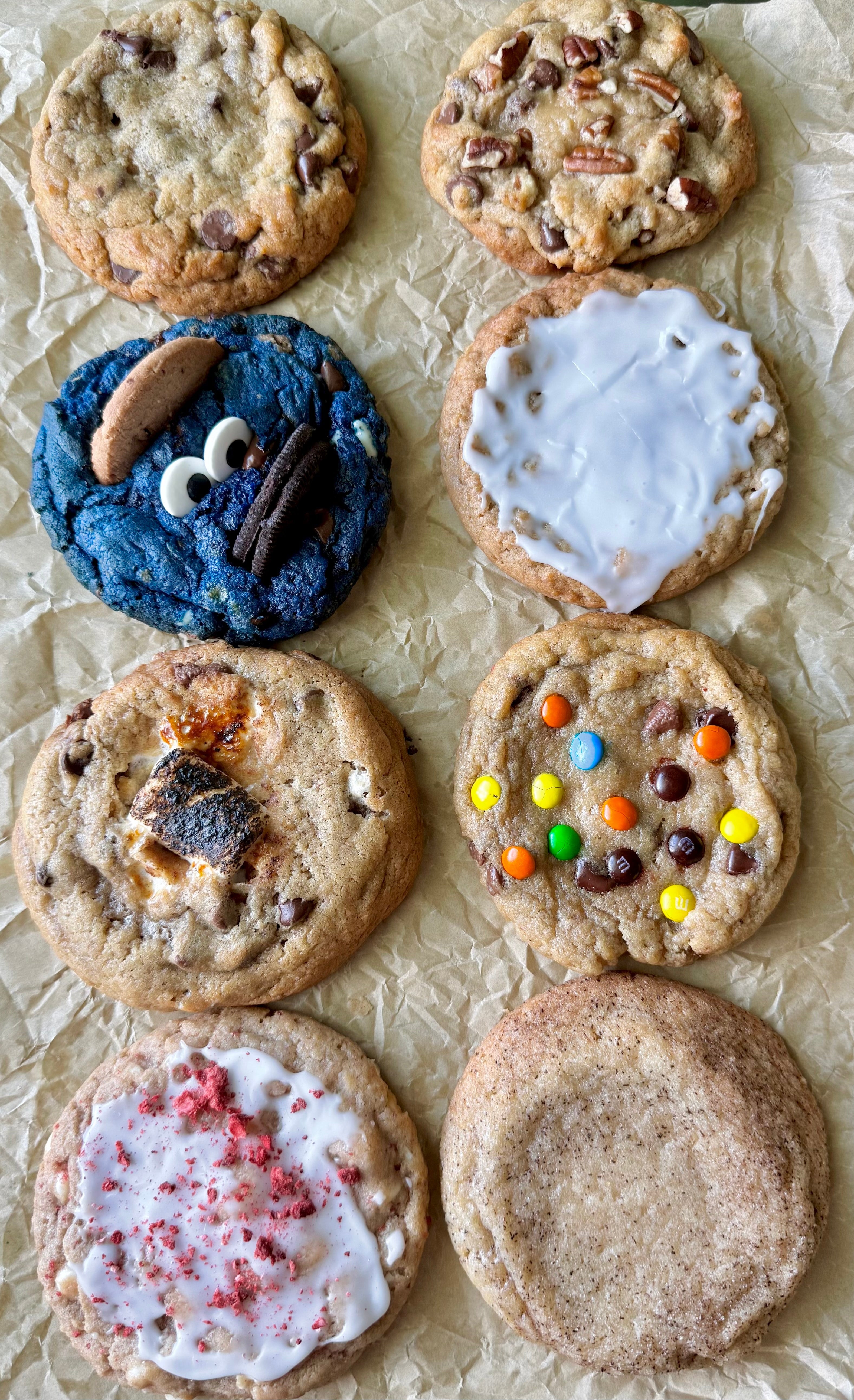 DOZEN PACK COOKIES- choose your flavors – Comeback Cookie