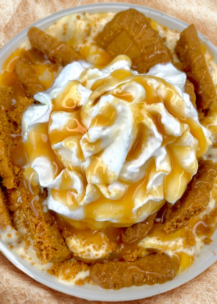 Biscoff Banana Cheesecake Puddin’