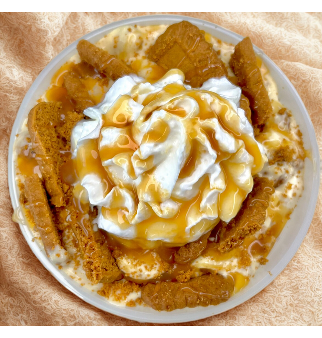 Biscoff Banana Cheesecake Puddin’